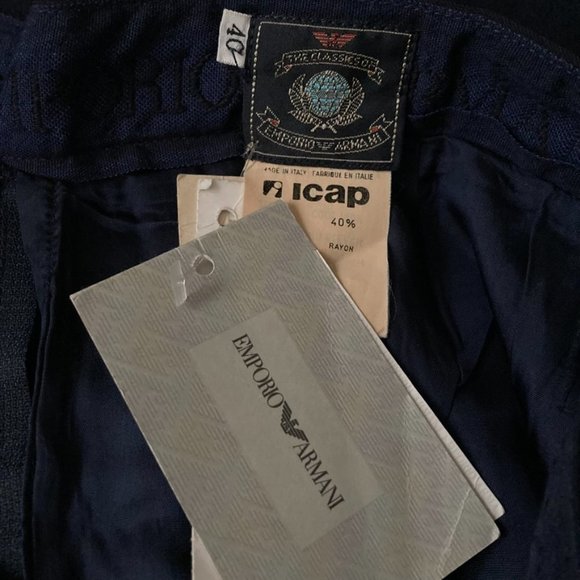 EMPORIO ARMANI Black Pencil Skirt - Picture 8 of 11